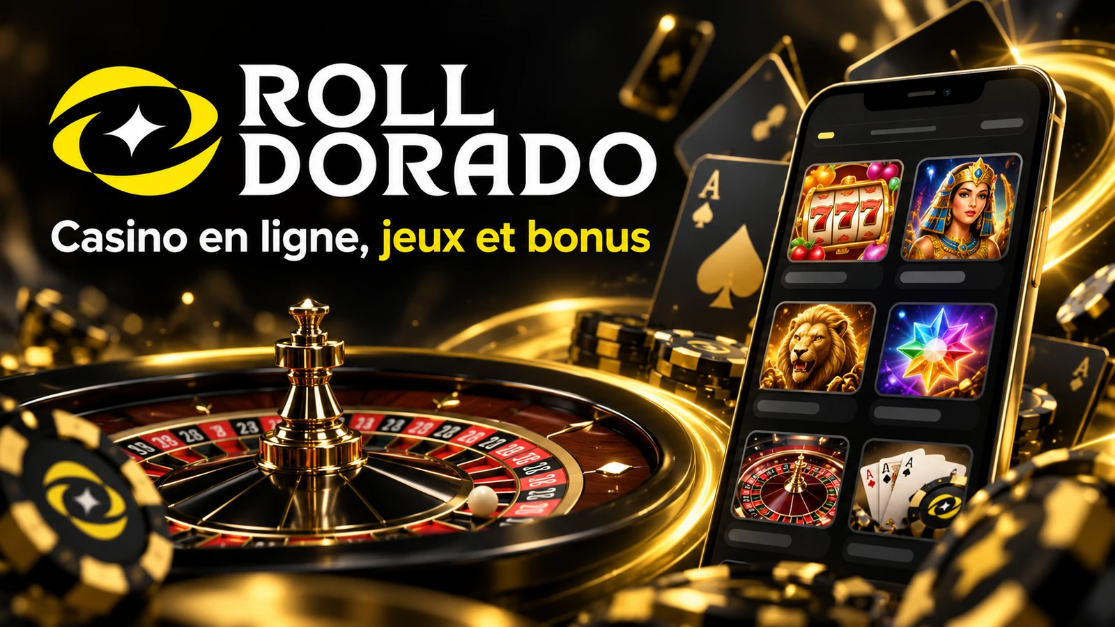 Rolldorado : casino, jeux et bonus
